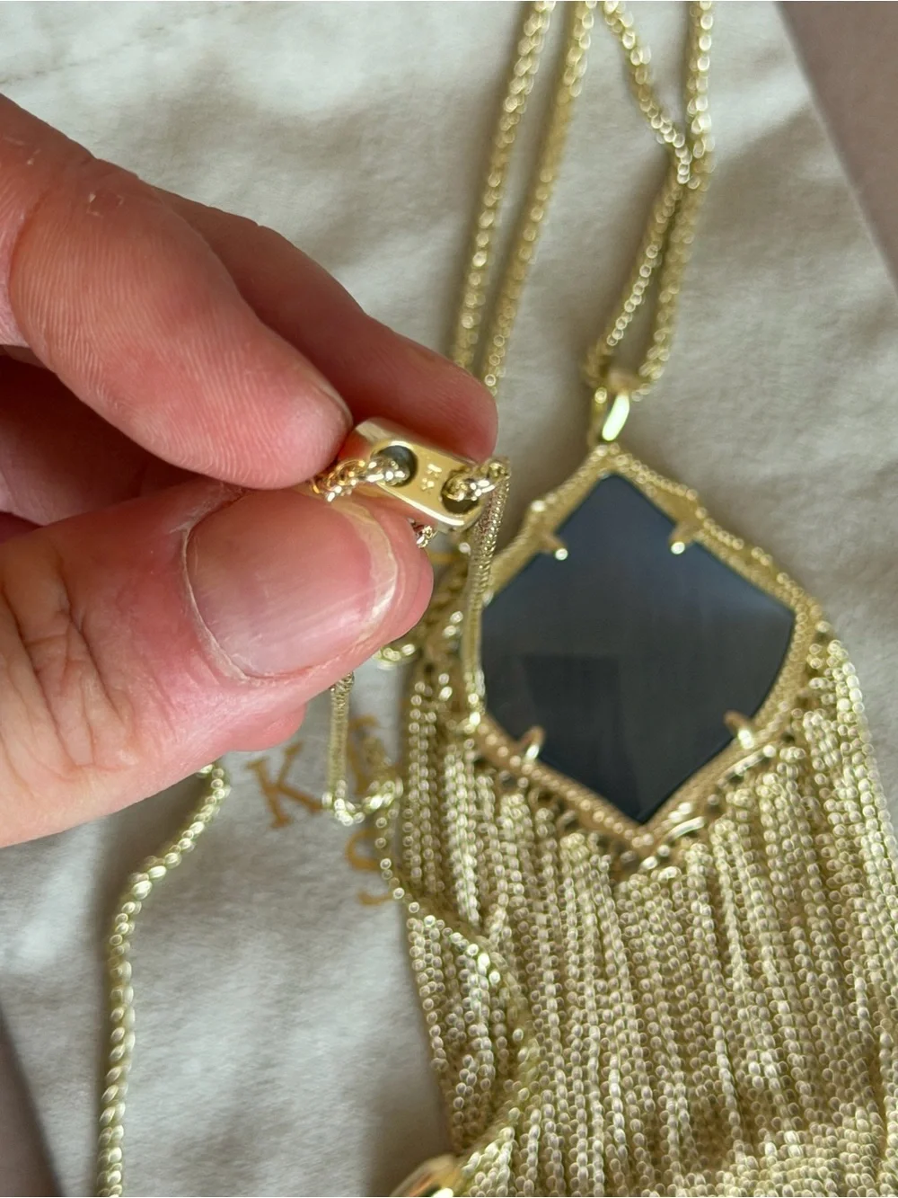Kendra Scott excellent rhodium